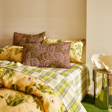 Sage x Clare | Claudelle Linen Pillowcase Set | Garnet