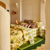 Sage x Clare | Claudelle Linen Pillowcase Set | Garnet