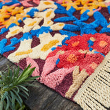 Sage x Clare | Francesca Bath Mat | Garnet