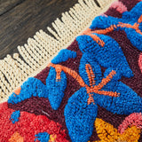 Sage x Clare | Francesca Bath Mat | Garnet