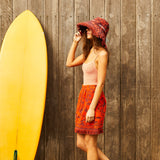 Sage x Clare | Rosalia Hat | Flame