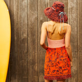 Sage x Clare | Rosalia Hat | Flame