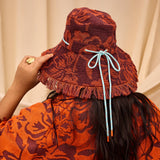 Sage x Clare | Rosalia Hat | Flame