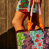 Sage x Clare | Leilani Tote Bag | Garnet