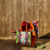 Sage x Clare | Leilani Tote Bag | Garnet