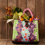 Sage x Clare | Leilani Tote Bag | Garnet