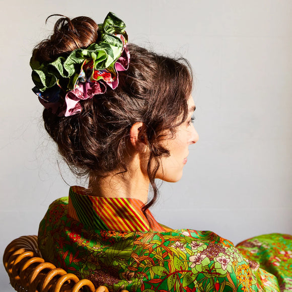 Sage x Clare | Delphine Scrunchie Set