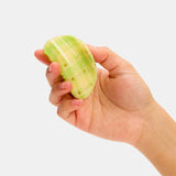 Chunks | Juno Claw | Lime + Cream Plaid