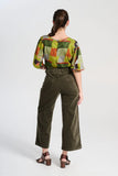 Olga de Polga | Peggy Paris Pants | Khaki Soft Velvet