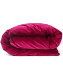 Kip & Co | Ocean Velvet Quilt Cover | Anemone