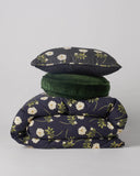 Kip & Co | Velvet Pea Cushion | Kombu Green