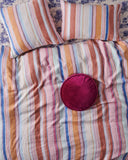 Kip & Co | Velvet Pea Cushion | Anemone
