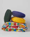 Kip & Co | Velvet Pea Cushion | Kombu Green