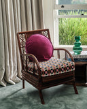 Kip & Co | Velvet Pea Cushion | Anemone
