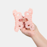 Chunks | Large Heart Loop Claw | Baby Pink