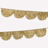 Meri Meri | Gold Tinsel Scallop Garland