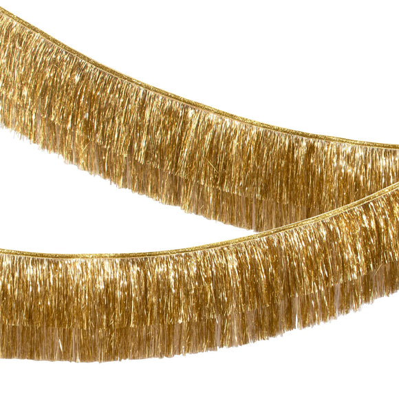 Meri Meri | Gold Tinsel Fringe Garland