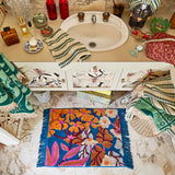 Sage x Clare | Genevieve Bath Mat | Capri