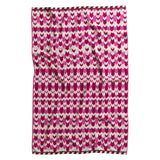 Sage x Clare | Arlette Bath Sheet | Fuchsia