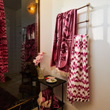 Sage x Clare | Gigi Bath Sheet | Cosmos Pink