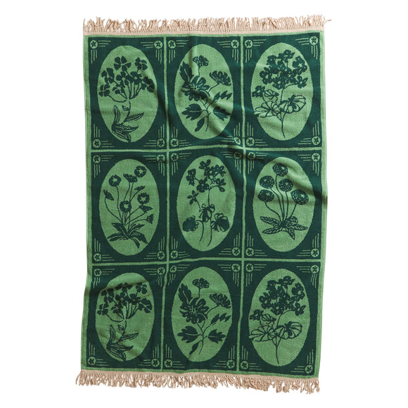 Sage x Clare | Gigi Bath Sheet | Emerald