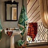 Sage x Clare | Gigi Bath Sheet | Emerald