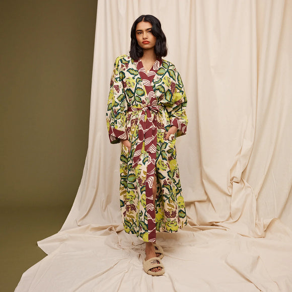 Sage x Clare | Margaret Cotton Robe