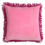 Sage x Clare | Adelyn Embroidered Cushion | Cosmo Pink