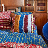 Sage x Clare | Henri Shag Cushion | Mahogany