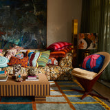 Sage x Clare | Henri Shag Cushion | Mahogany