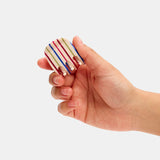 Chunks | Midi Claw Vanilla Stripe