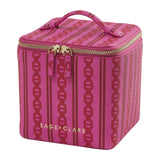 Sage x Clare | Acadia Cosmetics Case | Fuchsia