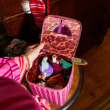 Sage x Clare | Acadia Cosmetics Case | Fuchsia