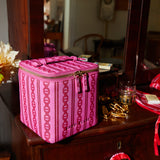 Sage x Clare | Acadia Cosmetics Case | Fuchsia