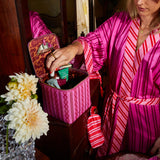 Sage x Clare | Acadia Cosmetics Case | Fuchsia
