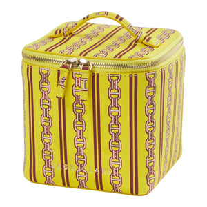 Sage x Clare | Arcadia Cosmetics Bag | Mustard