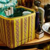 Sage x Clare | Arcadia Cosmetics Bag | Mustard