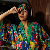 Sage x Clare | Ines Silk Eye Mask | Verdant