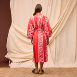 Sage x Clare | Agata Cotton Robe