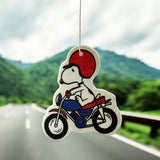 Three Potato Four | Air Freshener | Snoopy Motorcycle