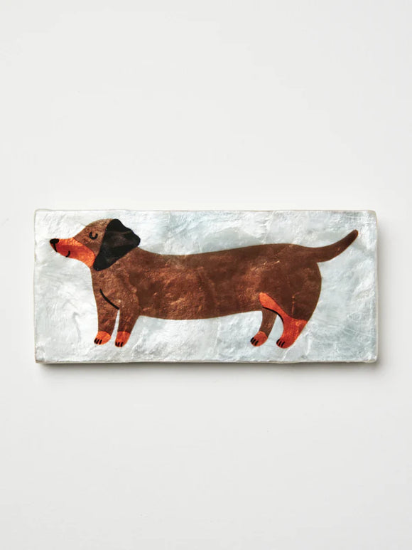 Jones & Co | Pup Dachshund Tile