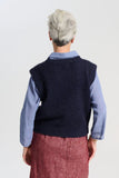 Olga de Polga | Aspen Alpaca Knit Vest  | Navy