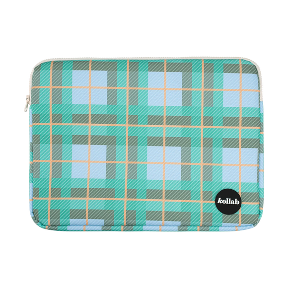 Kollab | Laptop Case | Ocean Check