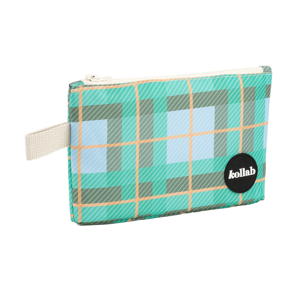 Kollab | Mini Pouch | Ocean Check