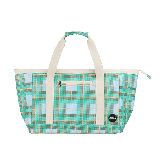 Kollab | Tote Bag | Ocean Check