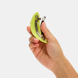 Chunks | Oval Barrette | Lime