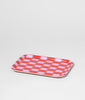 Wrap | Birch Serving Tray | Red Gradient Check Mini
