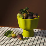 Sage x Clare | Joy Pedestal Bowl | Anise