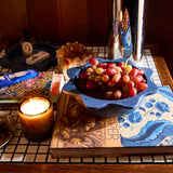 Sage x Clare | Sophie Large Resin Bowl | Azure