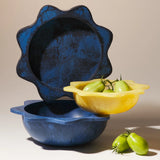 Sage x Clare | Sophie Large Resin Bowl | Azure